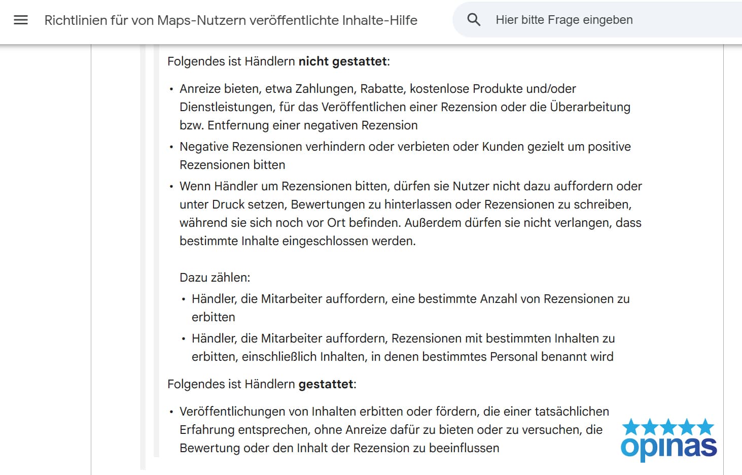 google verbietet mitarbeiternennungen in bewertungen 1