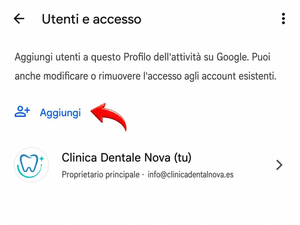 come dare accesso google my business 3