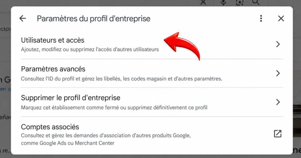 comment donner acces google my business 2
