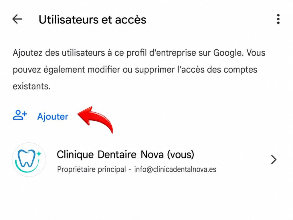 comment donner acces google my business 3