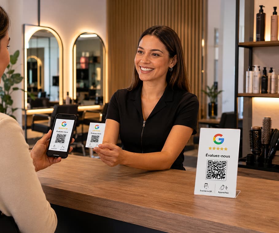 IA Gestion Avis Google Salons de Coiffure