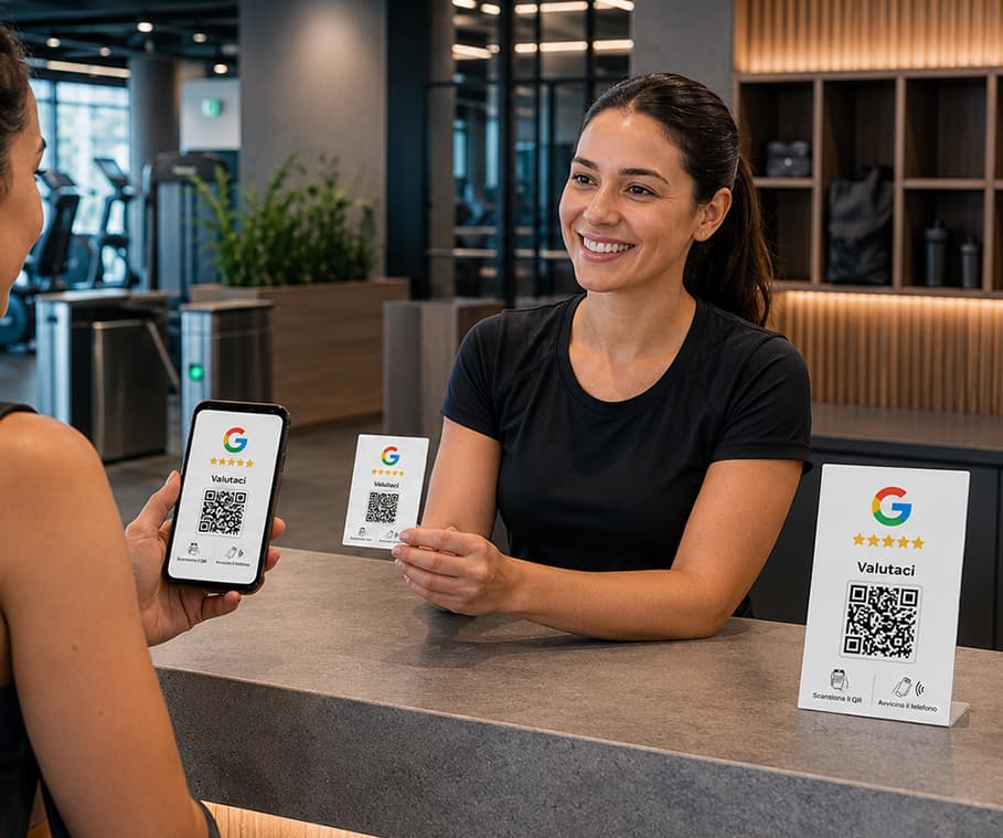 IA Gestione Recensioni Google Palestre